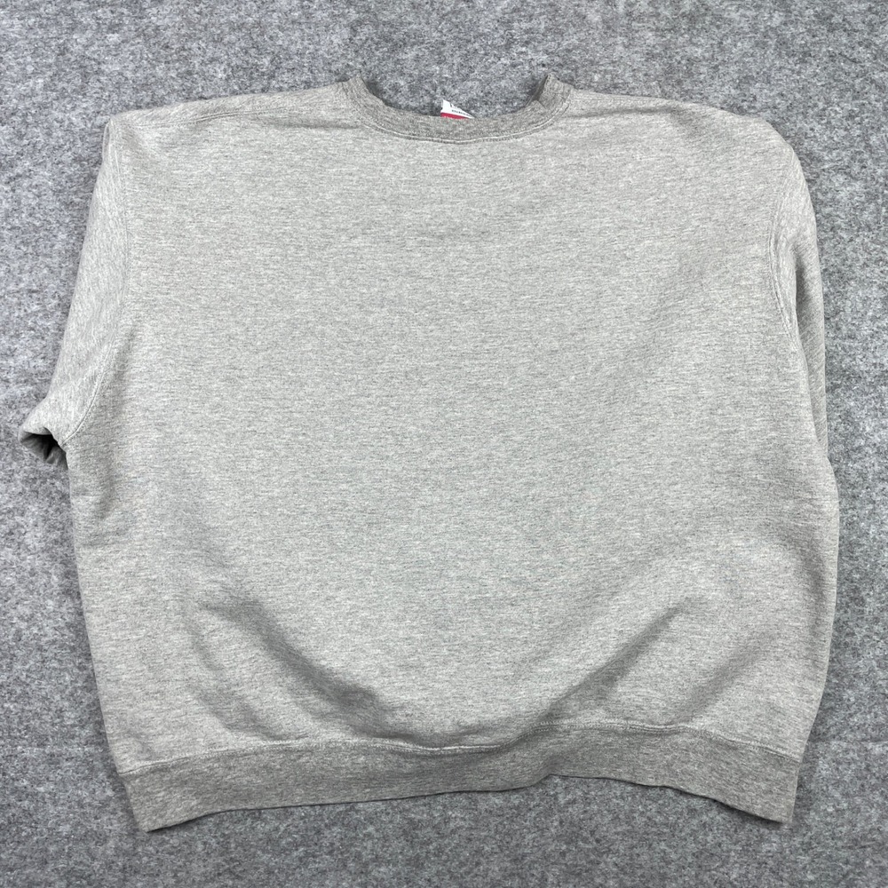 Vintage Nebraska Cornhuskers Sweatshirt Mens XL Gray Champion Authentic Athletic - Picture 4 of 8